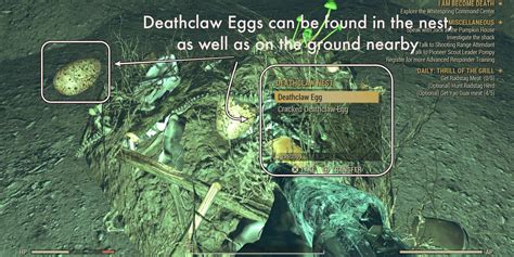 deathclaw egg delivery.